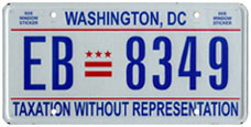 2000 Passenger plate no. EB-8349