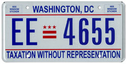 2000 Passenger plate no. EE-6455