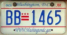 2001 optional plate no. BB-1465
