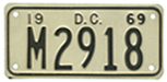 1955 (exp. 3-31-56) motorcycle plate no. M-378