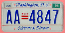 1991 general-issue passenger car baseplate no. AA-4847