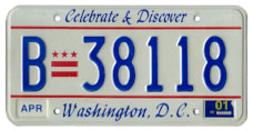 1993 base Bus plate no. B-38118