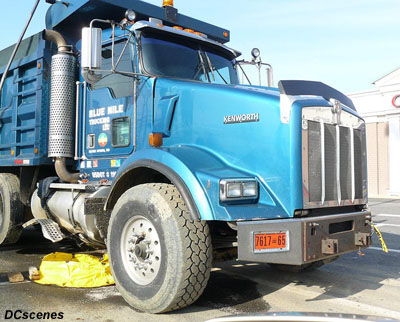 Maryland-registered dump truck with 2007-08 D.C. Special Annual Hauling Permit no. 7617-65