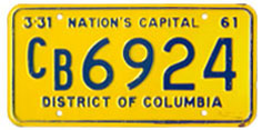Link to page with information about D.C. non-passenger plates