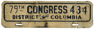 79th Congress permit no. 434