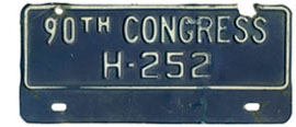 90th Congress (House of Rep.) permit no. H-252