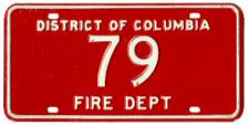 Fire Dept. plate no. 79