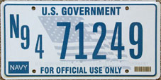 U.S. Navy 2001 base no. N94 71249