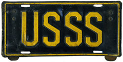 1936 U.S. Govt. plate no. 11-097