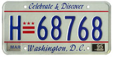 1993 base Hire plate no. H-68768