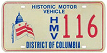 Historic Motor Vehicle plate no. 116