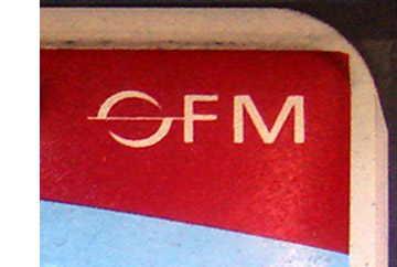 Detail of Office of Foreign Missions seal on the 2007 OFM base