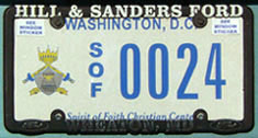 Spirit of Faith Christian Center organizational plate no. SOF 0024