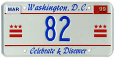 1998 reserved plate no. 82