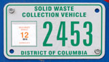 exp. 2012 Solid Waste Collection Vehicle permit no. 2453