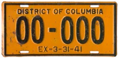 1940 sample plate (exp. 3-31-41)