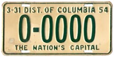 1953 sample plate (exp. 3-31-54)