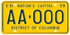 1958 sample plate (exp. 3-31-59)