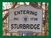 Sturbridge sign