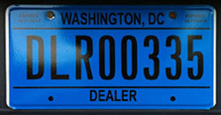 2012 Dealer plate no. 335