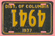 1937 plate with upside-down numbers