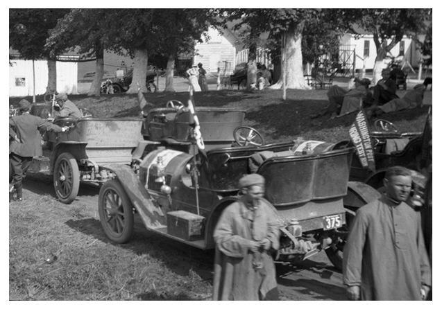 Vehicles and individuals that participated in the 1910 Washington Post Touring Test Run