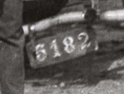 early Maryland plate no. 5182