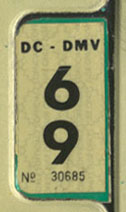 1968 (exp. 3-31-69) sticker, black on white
