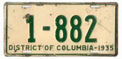 1935 plate no. 1-882